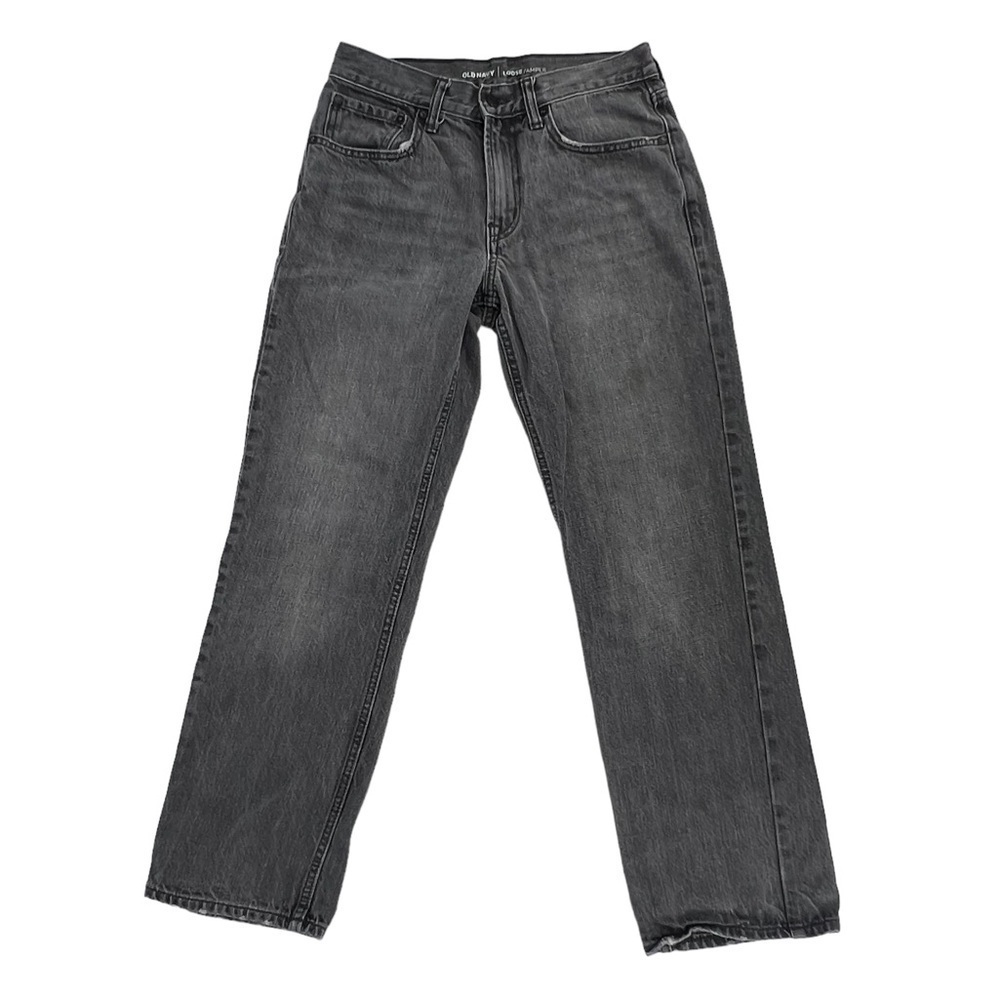 Old Navy Gray Loose Fit Distressed Jeans Size 29 x 30 Men’s